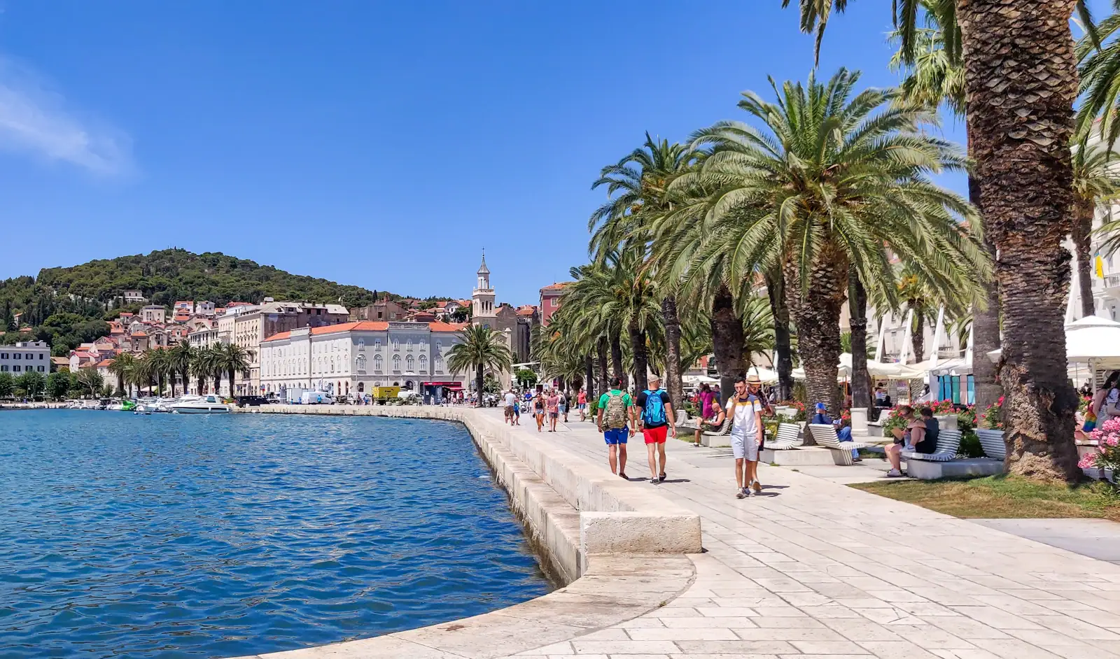 Het Diocletianuspaleis en de oude stad van Split, Kroatië