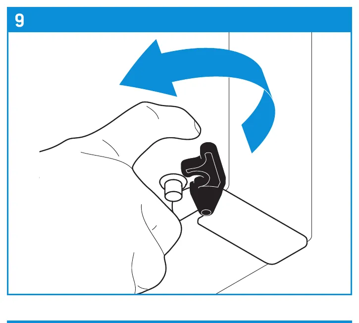 Thetford N4000 door and travel latch operation from the manual